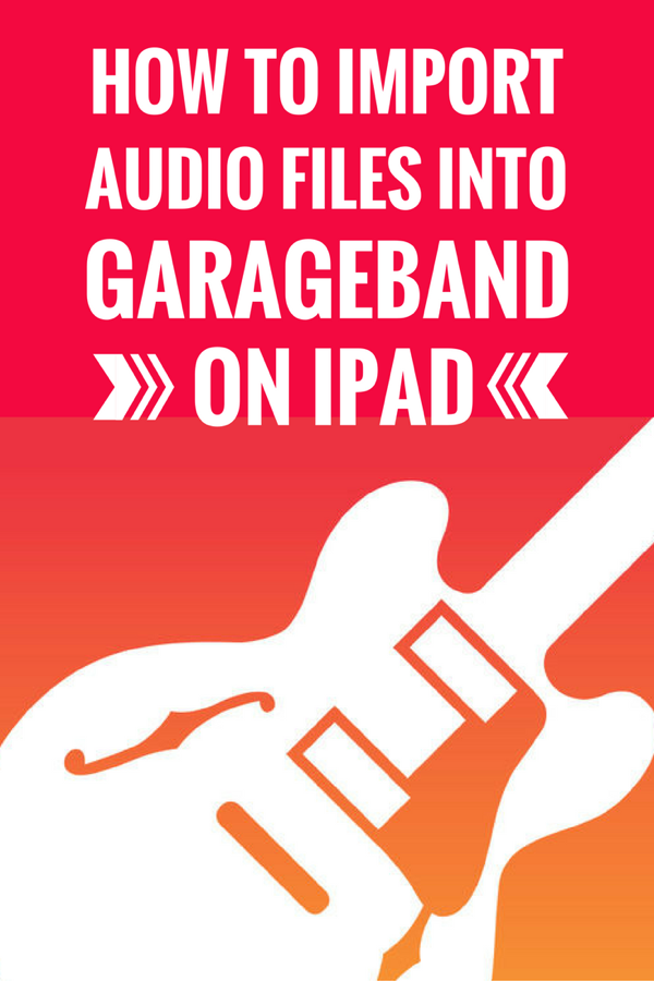 Garageband Ipad Do You Have To Record In Sections